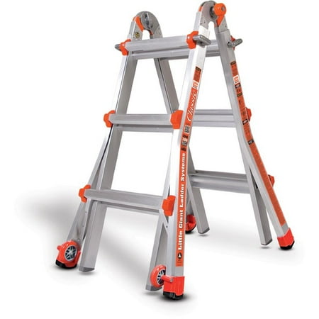 Little Giant Ladder Systems 13 ft Aluminum Classic Model 13 Type 1A Multi-Position Ladder
