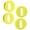 Yellow, variant on Huhudde 4Pcs Shot Pain Reducer Lightweight Shot Assist Pads Immunization Injections