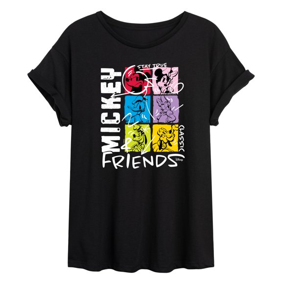 Disney - Streetwear Group Shot - Women's Oversized T-Shirt