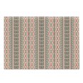 thumbnail image 1 of Southwestern Cutting Board, Traditional Vertical Borders Inspired by Prehistoric Art Ikat Style, Decorative Tempered Glass Cutting and Serving Board, Large Size, Multicolor, by Ambesonne, 1 of 1