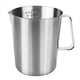 thumbnail image 1 of Jarra Medidora de Acero Inoxidable de 1 L, Medidora de Metal con Asa, con Escala de Onzas y Ml, Apta para Lavavajillas, Jarra para Leche., 1 of 5