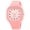 Pink, variant on Unisex Quartz Watch | Easy-to-Read Dial, Casual Fashion, For Men and Women