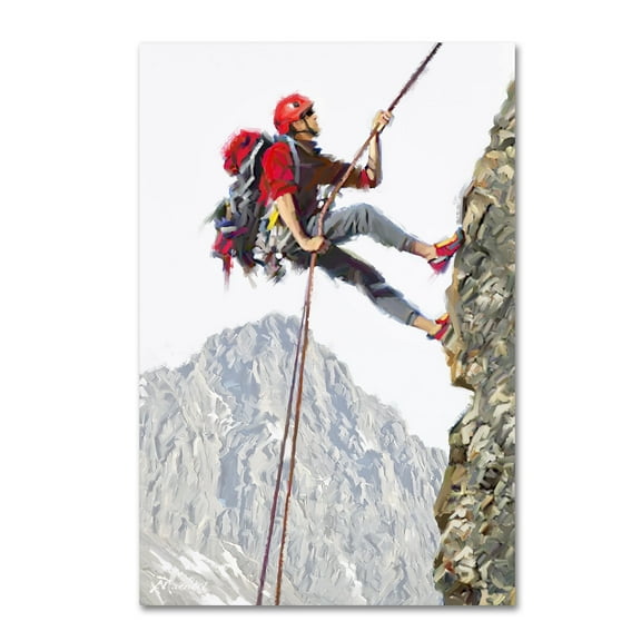 The Macneil Studio 'Climber' Canvas Art