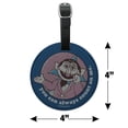 thumbnail image 6 of Sesame Street You Can Count on Me Round Leather Luggage Card Suitcase Carry-On ID Tag, 6 of 6