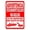 Metal tin sign 3, variant on Warning Spanish No Parking Tenant Exclusive Retro Aluminum Sign Plaque 8X12 Inch Office Garage Recreation Room Shop Hunting Fishing Village Private Space Warehouse Loading Dock Plant