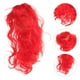 thumbnail image 4 of Peluca larga y rizada para mujer, peluca de cosplay para niña de moda para la actuación de la fiesta de Navidad de Halloween (rojo), 4 of 5