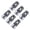 6 packs, variant on Energy Saving Car LED Light 12V Interior Reading License Plate Light Waterproof Position Lamps Suitable for Car