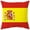 C, variant on HKUKY 18x18 Inch Flag Print Pillowcase Polyester Cushion Cover for Living Room Bedroom Double Sided Print for National Pride Peru