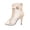 Pink, variant on Womens Jazz Lace Heels Buckle Strap Stiletto Pumps Pointed Toe Dress Shoes For Evening Party Elegant Footwear Pink US:6