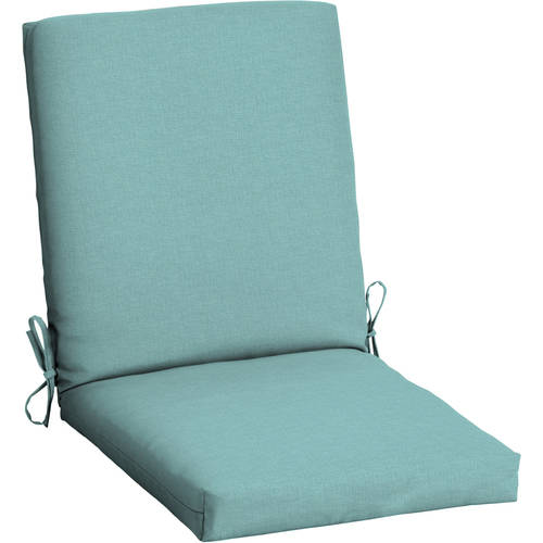 Mainstays Outdoor Patio Dining Chair Cushion, Multiple Patterns