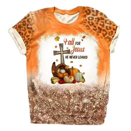 

koaiezne Women Cancer Day Printed Shirt For Womens Casual Short Tie Dye Sleeves Tops O Neck Tee Tunic Flower Loose Side Blouse Bicycle Blouses for Women Maternity Tops plus Size