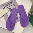 thumbnail image 4 of Chanclas, sandalias, zapatillas, ropa para el hogar, playa antideslizante de fondo plano de moda de verano, 4 of 5