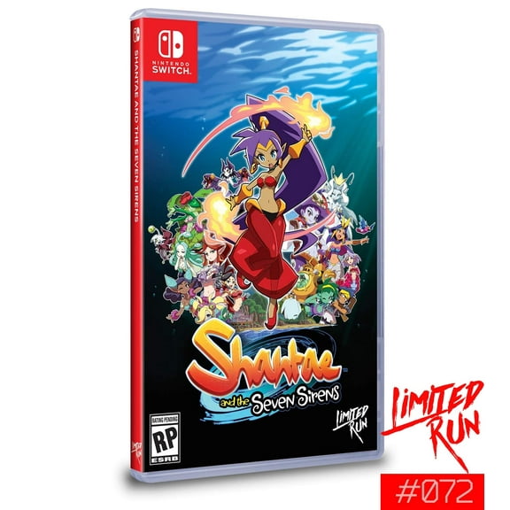 Shantae and the Seven Sirens (Limited Run Games) Discontinued (Nintendo Switch)