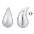 thumbnail image 1 of Pendientes de oro Laklulu Drop para mujer Pendientes grandes de oro con forma de lágrima, regalo de joyería, 1 of 5