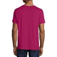 thumbnail image 5 of Hanes Men's and Big Men's Modal Triblend Short Sleeve Tee, Up To Size 3XL, 5 of 6