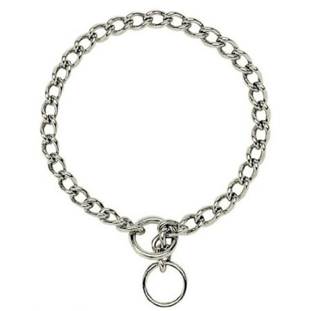 2.5 Mm Choke Chain - Choke Chains 22 in, 2.5 MM Medium Chrome Plated, This series of quality chain is argon welded and chrome plated for maximum strength and durability By Coastal Pet