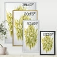 thumbnail image 4 of Designart 'Abstract White Meadow Flowers' Traditional Framed Canvas Wall Art Print, 4 of 5