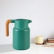 thumbnail image 5 of Cafetera térmica de acero inoxidable de 1,3 l con tetera y termo para leche Verde, 5 of 7