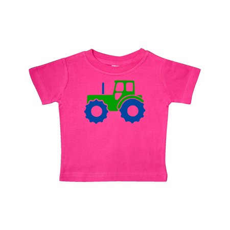 

Inktastic Cute Green Tractor Gift Baby Boy or Baby Girl T-Shirt