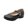 thumbnail image 4 of Balerina Flat Escolar Dogi® Piel Negro Tacón Plantilla Arco negro 25.5, 4 of 8