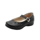 thumbnail image 4 of Balerina Flat Escolar Dogi® Piel Negro Tacón Plantilla Arco negro 19, 4 of 8