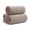 Coffee, variant on REDKISS Jacquard Bath Towels 2-Pack 100% Cotton 27x54 Herringbone Quick Dry for Guest Bathroom Gift,Coffee