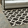 thumbnail image 7 of Cerelia Moroccan Trellis 5x8 Indoor and Outdoor Area Rug - Black and Beige, 7 of 7