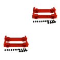 thumbnail image 4 of maskred ECX 1/12 RC RGT 136100 With Aluminium Alloy Rear Bumper Rear Bumper For ECX 1/12 Rc RGT 136100 Made Of Aluminium Alloy red 2Set, 4 of 6