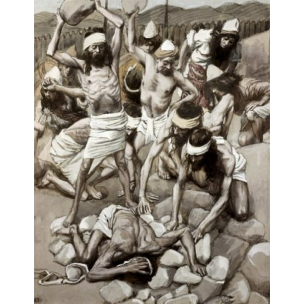 The Sabbath Breaker Stoned James Tissot (18361902/French) Jewish