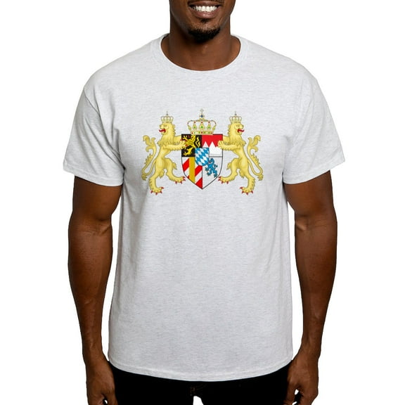 CafePress - Coat Of Arms Of The Kingdom Of Bavaria T Shirt - Men's Classic Graphic T-Shirt
