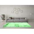 thumbnail image 3 of Ahgly Company Indoor Rectangle Abstract Emerald Green Modern Area Rugs, 7' x 9', 3 of 4