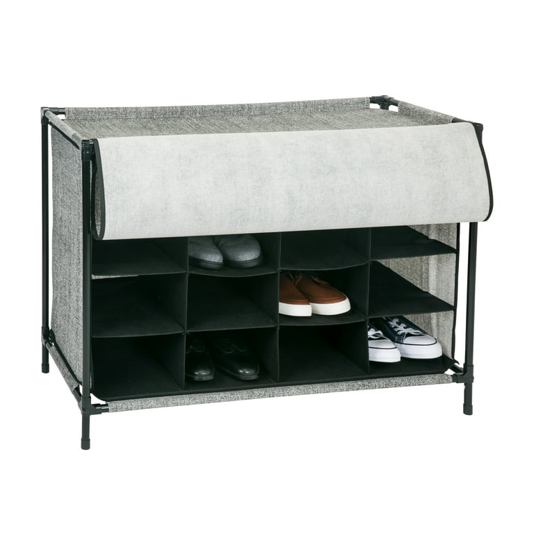 Simplify shoe storage outlet bench