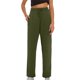 thumbnail image 1 of Pantalones estampados de cintura alta y pierna ancha para mujer: pantalones elásticos con cordón y bolsillos, tejido de spandex, pantalones largos informales y modernos, 1 of 5