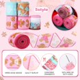 thumbnail image 4 of Cinta decorativa Hahafelt con pan de jengibre navideño de 6,35 cm, 5 rollos, 4 of 7