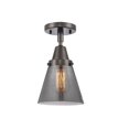 thumbnail image 4 of Innovations Lighting 447-1C-10-6 Cone Semi-Flush Cone 6" Wide Semi-Flush Ceiling Fixture -, 4 of 5