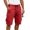 Wine&18#0727M, variant on Fabrcox Cargo Shorts for Men Lightweight Outdoor Men Hiking Shorts Athletic Work Casual Elastic Waist Men's Bermuda Shorts with Multiple Pockets 4XL