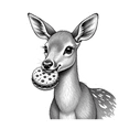 thumbnail image 5 of cartoon Deer Stickers, Waterproof Deer Sticker for Water Bottle Laptop Phone Cases Planner Skateboard Luggage Helmet Party Favor Decor, Ideal for Adults Teens Teacher Rewards, 5 of 9