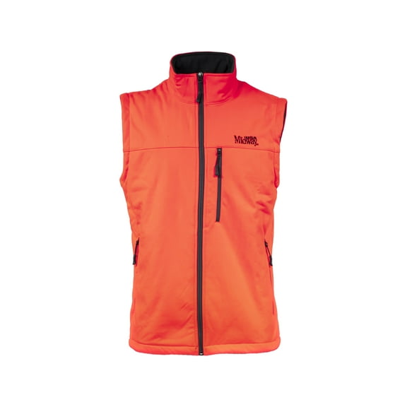 MidwayUSA Men's Full Season Softshell Insulated Vest Blaze XL Tall