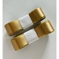 thumbnail image 5 of Nvzi Cinta de regalo de mano de 2,2 cm con borde dorado, cinta para envolver pasteles, regalo de cumpleaños, lazo de flores (azul oscuro), 5 of 5