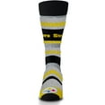 thumbnail image 2 of Pittsburgh Steelers Mountain Stripe Socks, 2 of 2