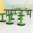 thumbnail image 3 of Flash Furniture Fixed Height Kids Flexible Active Stool for Classroom and Home with Non-Skid Bottom in Green, 16" Seat Height, 3 of 11