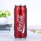 thumbnail image 1 of [Listo] botella de agua inoxidable de Coca Cola, vaso aislado de 500ml, taza de viaje de café con aislamiento al vacío, termo de café personalizado, taza de coche, 1 of 4