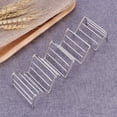 thumbnail image 2 of 2 Pcs Metal Cookware Taco Holder for Filling Taco Holder for Plate Tacos De Wire Taco Rack Taco Rack Kitchen Utensil, 2 of 6