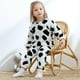 thumbnail image 4 of Pijamas para niños Ropa de otoño e invierno Pijamas de franela Pijamas gruesos con forro polar para niños Conjunto de ropa para el hogar, 4 of 6
