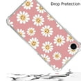 thumbnail image 3 of Pink White Daisies Case Compatible with iPhone XR,Unique Trendy Design TPU Bumper Cover Case, 3 of 5