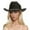 czb# Green327, variant on CUZIBR Cowboy Hats For Women Western Cowgirl Solid Color Shapeable Wide Brim Sparkly Rhinestone Glitter Belt Fashionable Classic Rolled Up Caps Elegant Vacation Beach Sun Hat,Navy,One Size