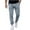 Gray, variant on tarylea Corduroy Joggers for Men Cinch Bottom Elastic Waist Drawstring Trousers Casual Fitted Comfy Fall Pants with Pockets