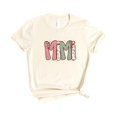 thumbnail image 3 of Mimi Ink-Printed Lace Christmas T-Shirt Mom Holiday T-Shirt -Each Saying Sold Separately Natural Shirt Adult X-Large, 3 of 4