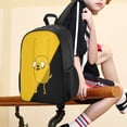 thumbnail image 5 of Adventure Time Jake The Dog Backpacks Lightweight Casual Bookbags Travel Daypack Bookbags for Camping Hiking, 5 of 6