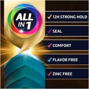 Poligrip Power Max Ultimate All-In-1 Denture Adhesive Cream, Zinc Free, 2.2 Oz (2 Pack)